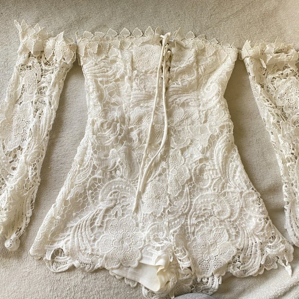 Fashion Nova sexy lace romper